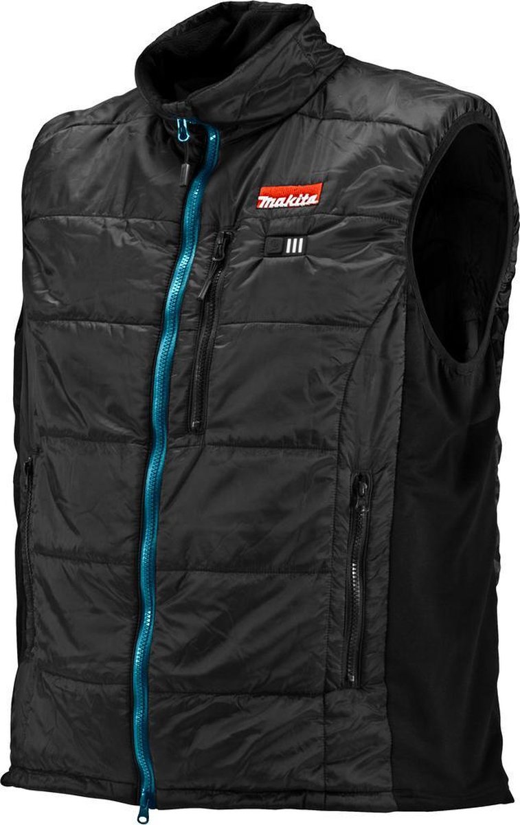 Makita verwarmd vest - CV101DZ - 10,8 V - M -  Zonder accu's en lader