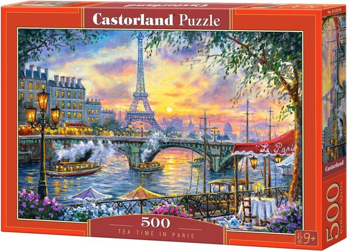 Tea Time in Paris Puzzel (500 stukjes)
