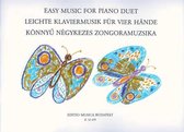 Leichte Klaviermusik für vier Hände