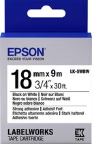 Epson LK-5WBW labelprinter-tape