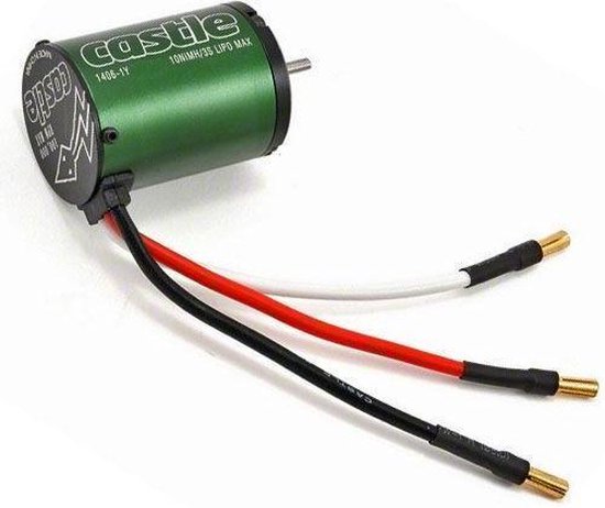 thumbnail image 2 of Castle Creations 1406 Sensored 4-Pole Brushless Motor (6900kV 2 of 12