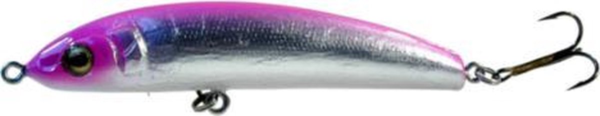 Predox Perch plug met zware zwemlip en ratels voor roofvis Fire Tiger