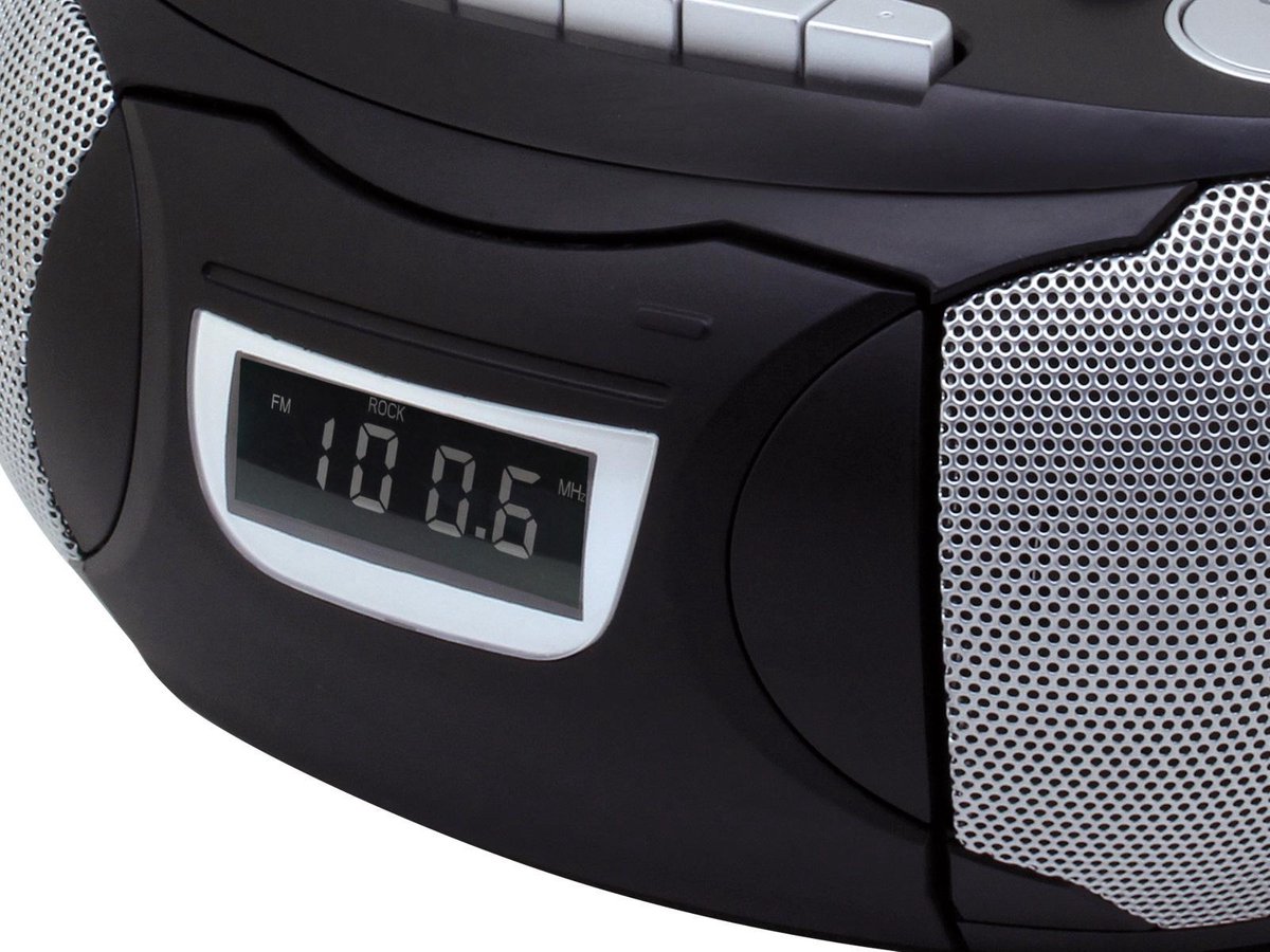 Soundmaster SCD5100RO CD-Boombox met FM radio en cassettespeler