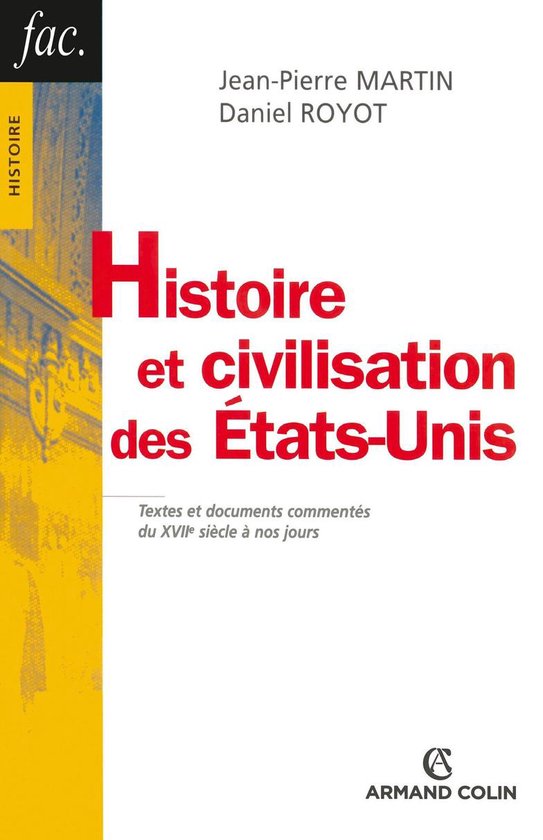 Histoire et civilisation des États-Unis - cover