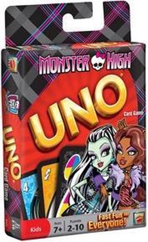MONSTER HIGH UNO Games bol