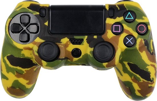 Manette Playstation 4 Silicone Camouflage Housse de protection Jaune  Manette Ps4... | bol.com