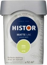 Histor Perfect Finish Lak Mat 0,75 liter - Dille