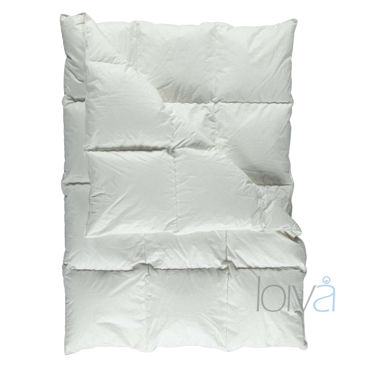 Loiva Silver Donzen dekbed - Winterdekbed 260 x 220 cm - Lits-jumeaux XL