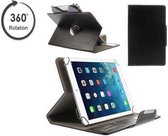 Alcatel One Touch Pop 10 Hoes met handige 360 graden stand, Multi-Stand Slimfit Case, zwart , merk i12Cover