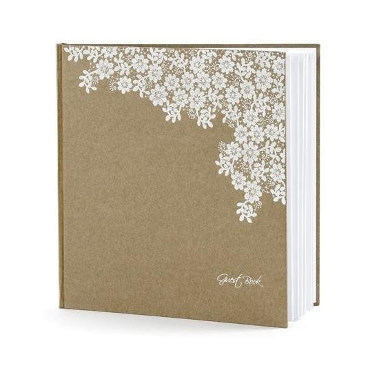 Bruiloft gastenboek met bloemen - Huwelijk receptieboek | bol.