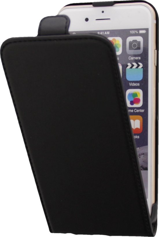 Qtrek iPhone 7 Flip Case Black