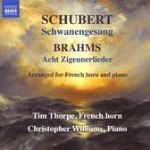 Christopher Williams Tim Thorpe - Schwanengesang - Acht Zigeunerlieder (CD)