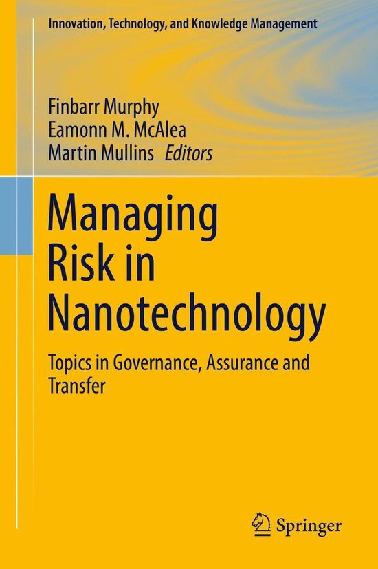 Business and Management (R0) - Managing Risk in Nanotechnolo ... - cover