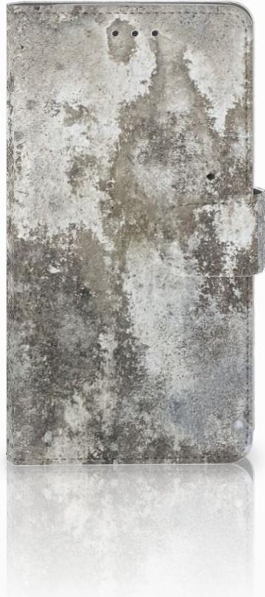 Samsung Galaxy J7 2016 Bookcase Beton Print