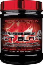 Scitec Nutrition - Hot Blood 3.0 - complex pre workout stimulant - 300 g - Blue Guarana