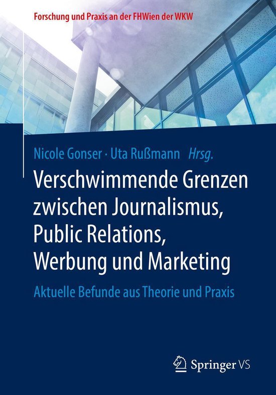 Forschung und Praxis an der FHWien der WKW - Verschwimmende  ... - cover