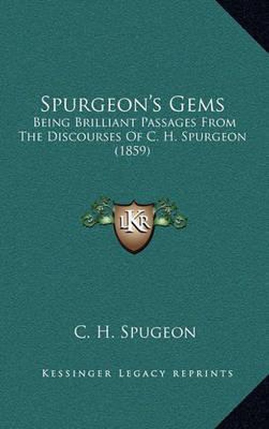 Spurgeon's Gems, C H Spugeon 9781164375258 Boeken
