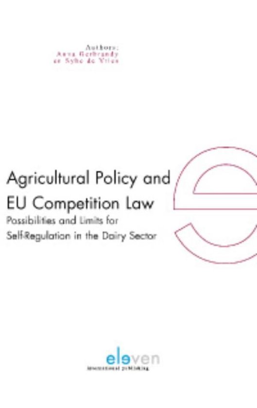 Agricultural policy and EU competition law - cover