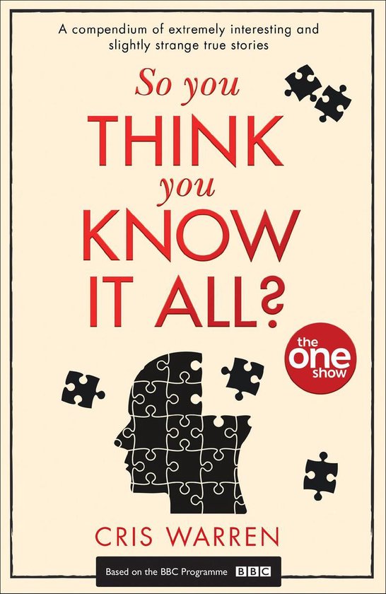 So You Think You Know It All - cover