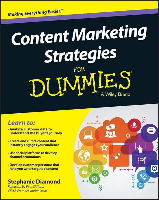 Content Marketing Strategies For Dummies - cover
