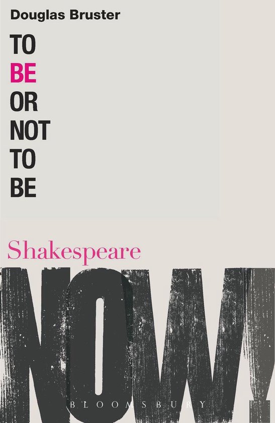 Boek "To Be Or Not to Be" door Douglas Brewster. Titel met opvallende typografie.