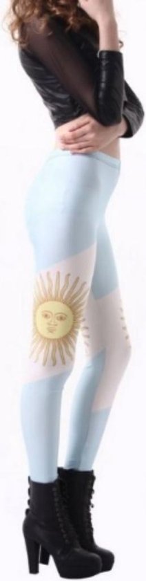 3D Vlaggen Print Legging (Argentinië)