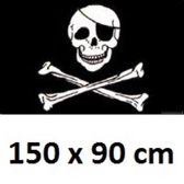 Piratenvlag met bot