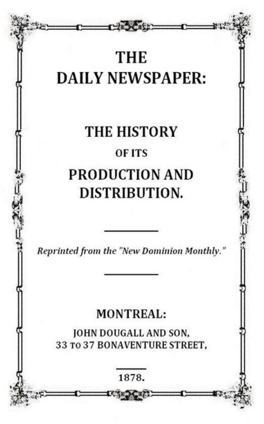 The Daily Newspaper - cover