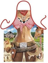 Benza Schort Sexy Cowgirl - Sexy/Leuke/Grappige/Mooie Keukenschort