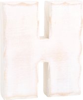 Houten letter H