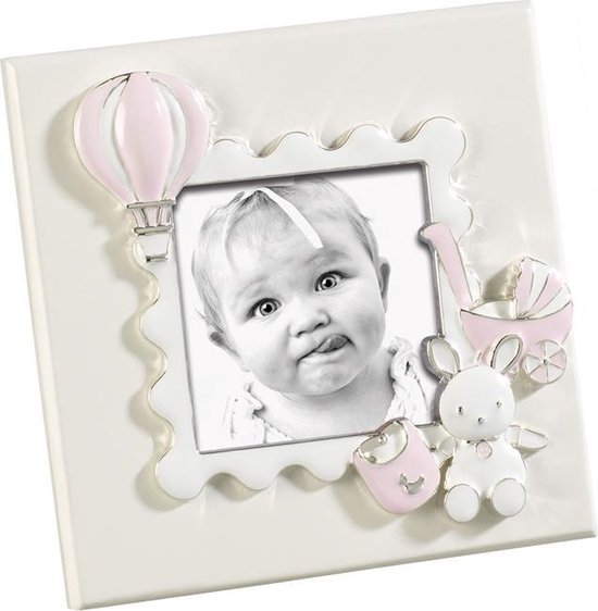 De andere dag Beugel Auto Mascagni - Baby fotolijstje rozevoor foto 6x6 - 2BC A898 | bol.com