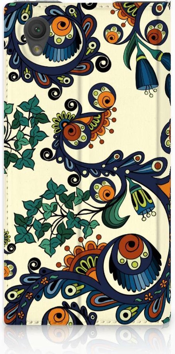 Book Case voor Telefoon Hoesje Sony Xperia L1 Barok Flower