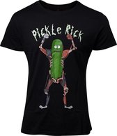 Rick & Morty - Pickle Rick Men T-Shirt - Black - XXL