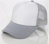 Lichtgrijze Pet - Snapback - Cap