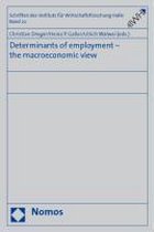 Determinants of employment - the macroeconomic view