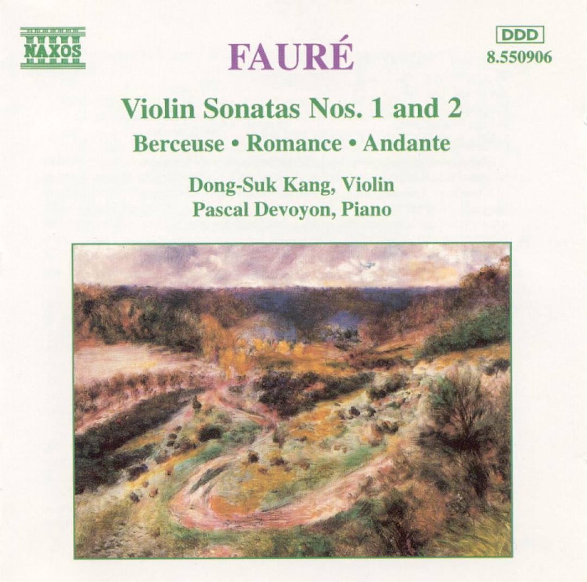 Dong-Suk Kang, Pascal Devoyon - Fauré: Violin Sonatas 1 & 2 (CD)