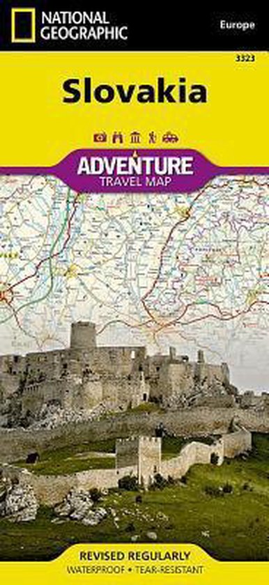 National Geographic Adventure Map Slovakia | bol.com