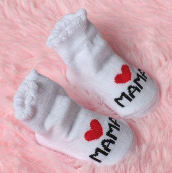 Babysokjes | I love mama | sokken | mama| newborn