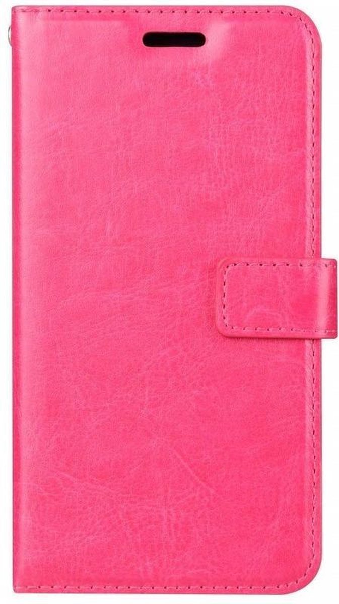 Telefoonhoes Geschikt voor: Samsung Galaxy A3 2016 Portemonnee hoesje roze