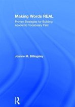 Boek cover Making Words REAL van Joanne Billingsley