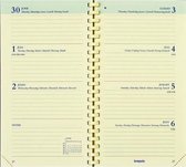 Brepols Agendavulling 2022 - Interplan Creme Papier (6-talig)