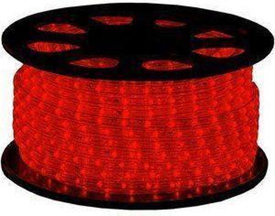 Discipline Suradam verdrievoudigen Tronix Lichtsnoer LED lichtslang 12v rood rol | bol.com