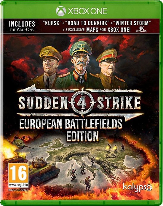 Xbox1 Sudden Strike 4: European Battlefield Edition