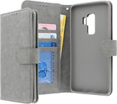 Samsung Galaxy S9+ Bookcase hoesje - CaseBoutique - Effen Grijs - Kunstleer