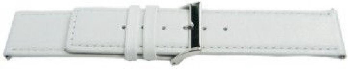 Echt lederen band wit 26mm