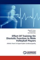Effect of Training on Diastolic Function in Male Volleyball Players