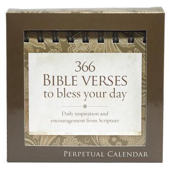 Perpetual Calendar Bible Verses to Bless Your Day 6006937122284
