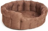 Hondenmand Machinewasbaar Country Dog Suede look Bruin M