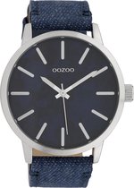 OOZOO Timepieces Blauw horloge  (45 mm) - Blauw