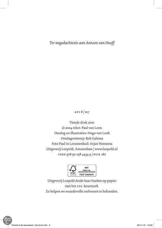 Pagina met colofon en ISBN-gegevens.